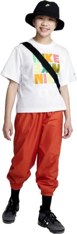 Nike "Boxy Print T-Shirt Dz3579" Wit Unisex