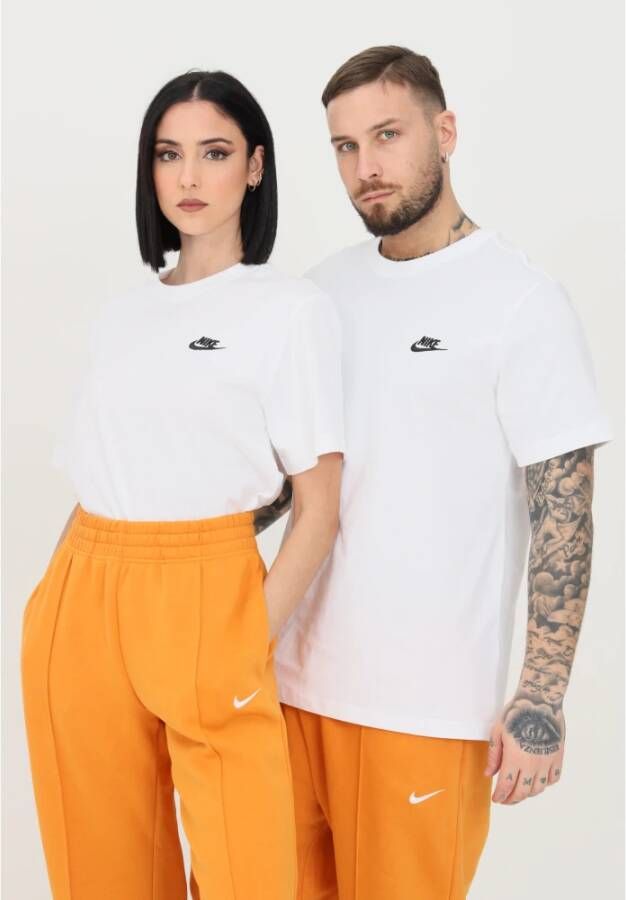 Nike Sportswear Club Wit T-shirt Wit Unisex