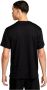 Nike Miler UV hardlooptop met korte mouwen en Dri-FIT voor heren Zwart - Thumbnail 7