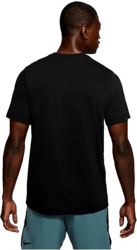 Nike T-Shirts Zwart Heren