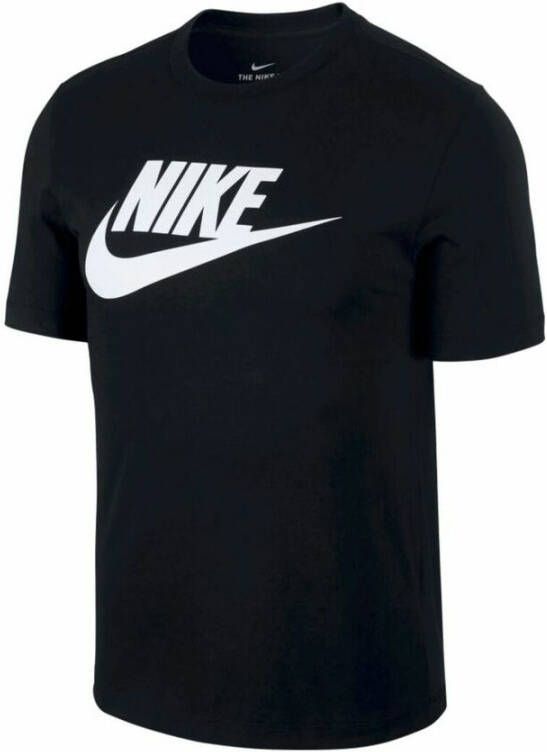 Nike T-shirts Zwart Heren