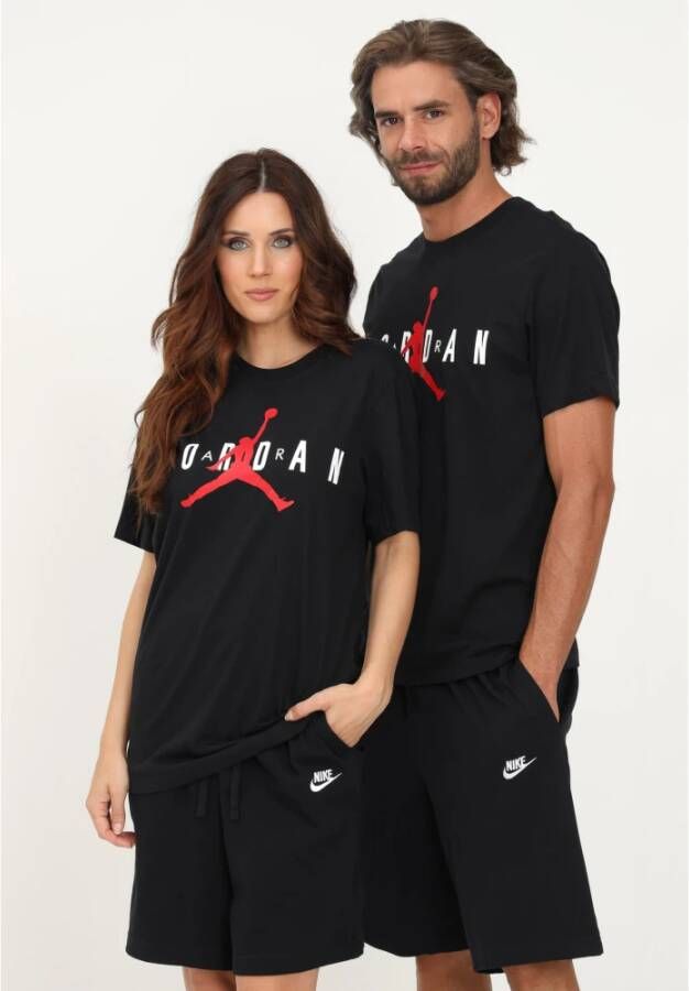 Nike Jordan Logo T-Shirt Zwart Unisex