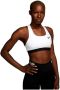 Nike Swoosh Non-padded sport-bh met medium ondersteuning Wit - Thumbnail 5