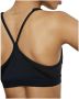 Nike Indy Padded sport-bh met V-hals en lichte ondersteuning Zwart - Thumbnail 9