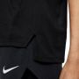 Nike Dri-FIT Race Hardlooptop met korte mouwen voor dames Zwart - Thumbnail 2