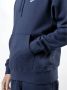 Nike Comfortabele en stijlvolle Sportswear Club hoodie Blauw Unisex - Thumbnail 4