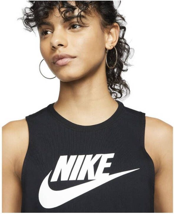 Nike Women`s Sportswear Futura Muscle Tank Zwart Dames