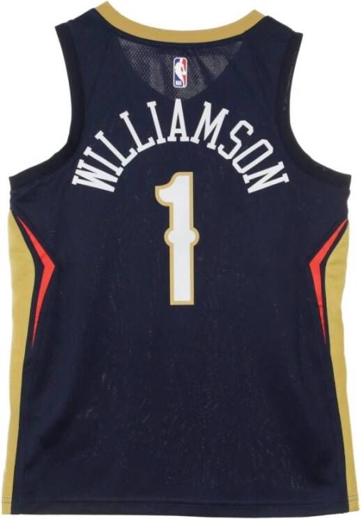 Nike Zion Williamson Neopel Road NBA Swingman Jersey Blue Heren