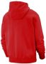 Nike Rode Sweatshirt met Ritssluiting Rood Heren - Thumbnail 5