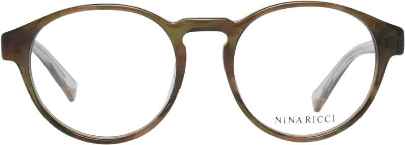 Nina Ricci Bruine Dames Optische Monturen Brown Dames