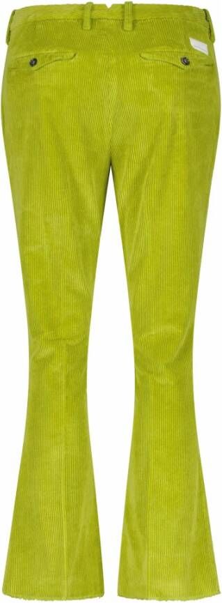 Nine In The Morning Elegante Corduroy Broek Groen Dames