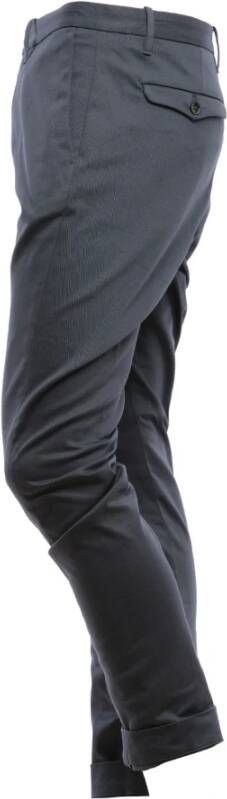 Nine In The Morning Straight Trousers Blauw Heren
