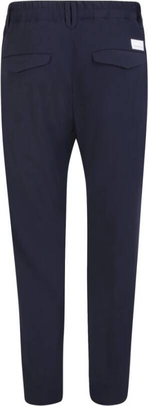 Nine In The Morning Blauwe Slim Fit Broek voor Heren Blauw Heren
