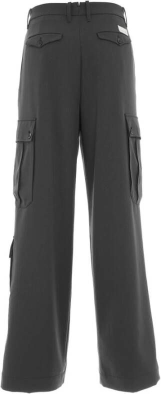 Nine In The Morning Grijze Broek voor Dames Aw23 Grijs Dames