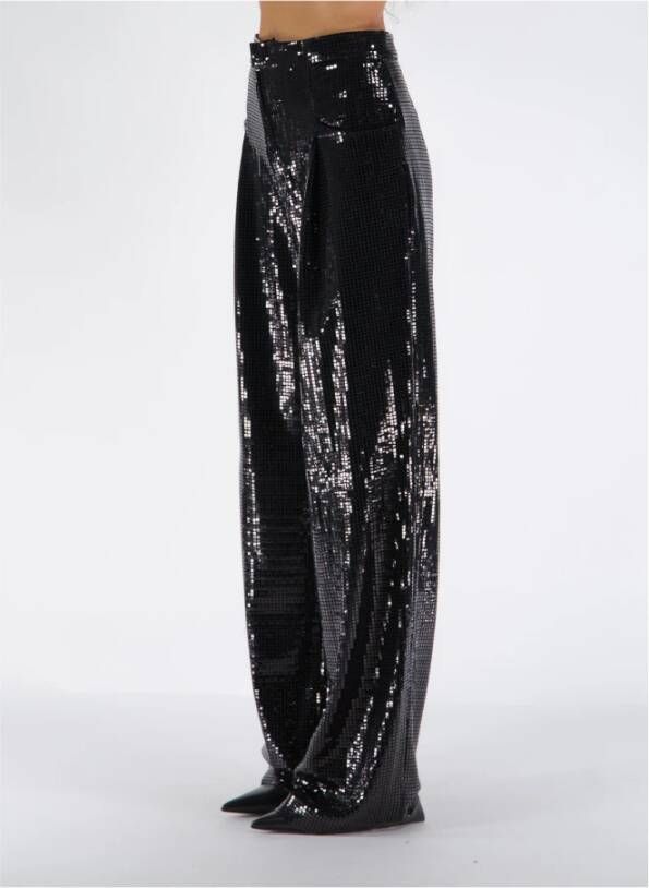 Nineminutes Wide Trousers Black Dames