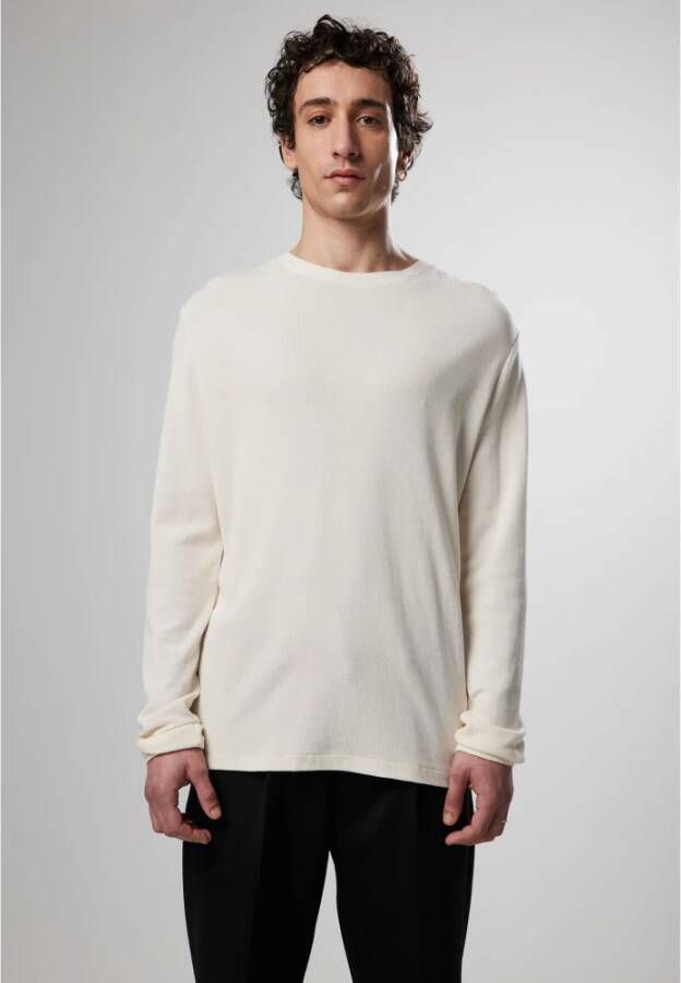 Nn07 No Nationality Clive trui ecru 3323 003 Beige Heren