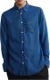 Nn07 Levon -shirt Blauw Heren - Thumbnail 2