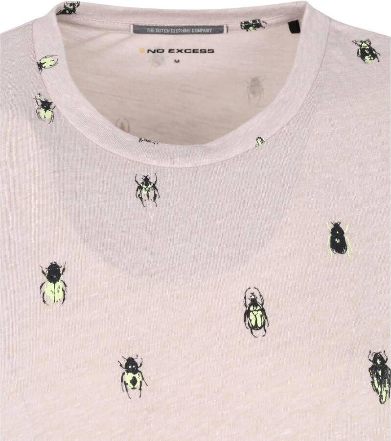 No Excess T-Shirt Insecten Khaki - Foto 2
