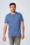 No Excess T-Shirt Knoop Blauw - Thumbnail 2
