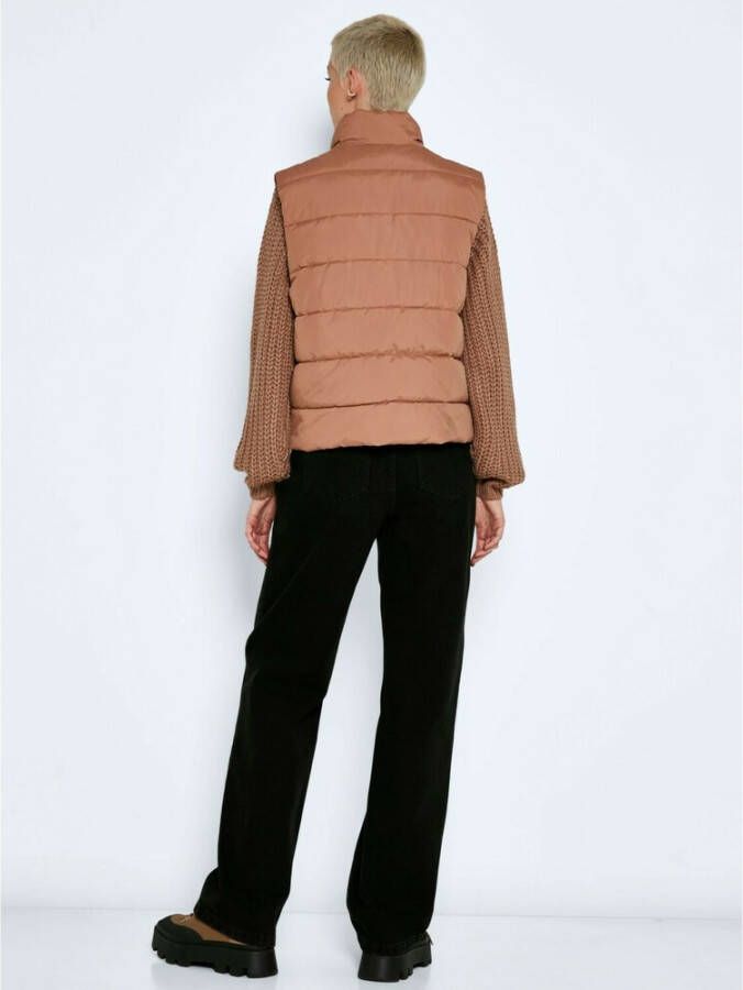 Noisy May Nmmarcus Vest Roze Dames