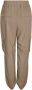 Noisy May Trendy Tapered Broeken Beige Dames - Thumbnail 2