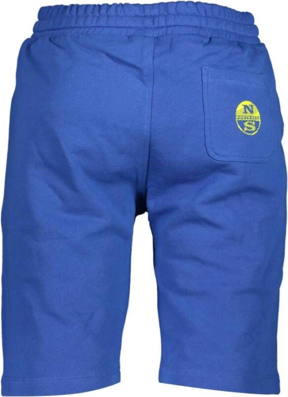 North Sails Blue Cotton Jeans & Pant Blauw Heren