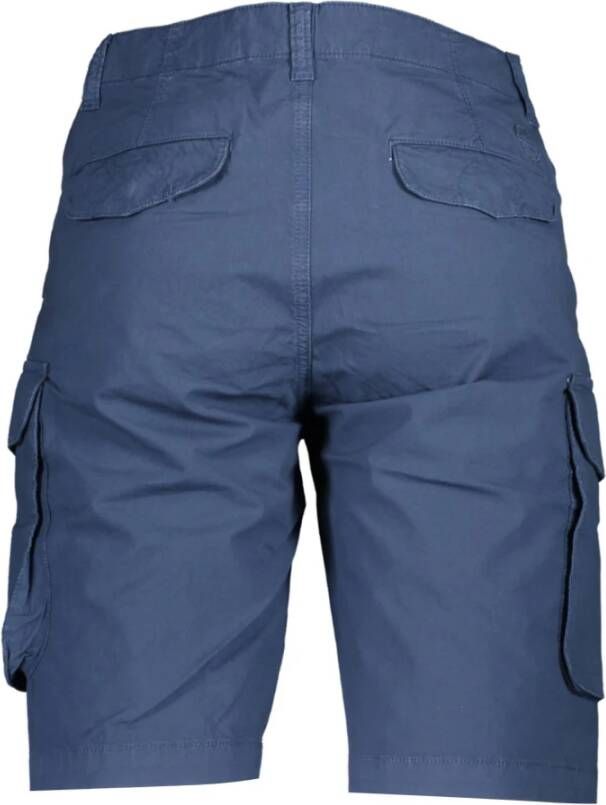 North Sails Blue Cotton Jeans & Pant Blauw Heren