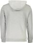 North Sails Biologisch katoenen hoodie met geborstelde achterkant en geribbelde afwerking Gray Heren - Thumbnail 2