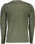 North Sails Groene longsleeve T-shirt met logoprint Green Heren - Thumbnail 2