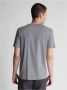 North Sails Heren T-shirt in effen kleur met voorprint Gray Heren - Thumbnail 2