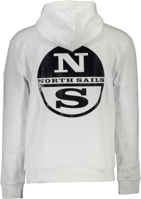 North Sails Hoodies Wit Heren