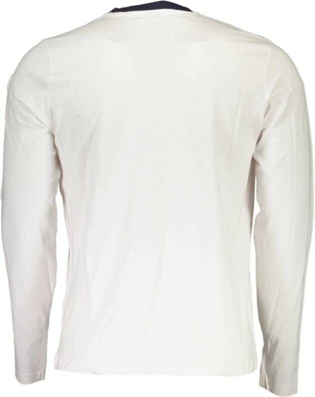 North Sails Long Sleeve Tops Wit Heren