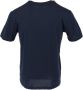 North Sails Blauwe Print Ronde Hals T-shirt voor Mannen Blue Heren - Thumbnail 2