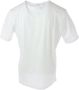 North Sails Print Logo Korte Mouw Katoenen T-Shirt White Heren - Thumbnail 2