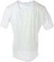 North Sails Witte Katoenen Korte Mouw T-shirt White Heren - Thumbnail 2