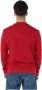 North Sails Rode Katoenen Trui met Lange Mouwen en Logo Print Red Heren - Thumbnail 2