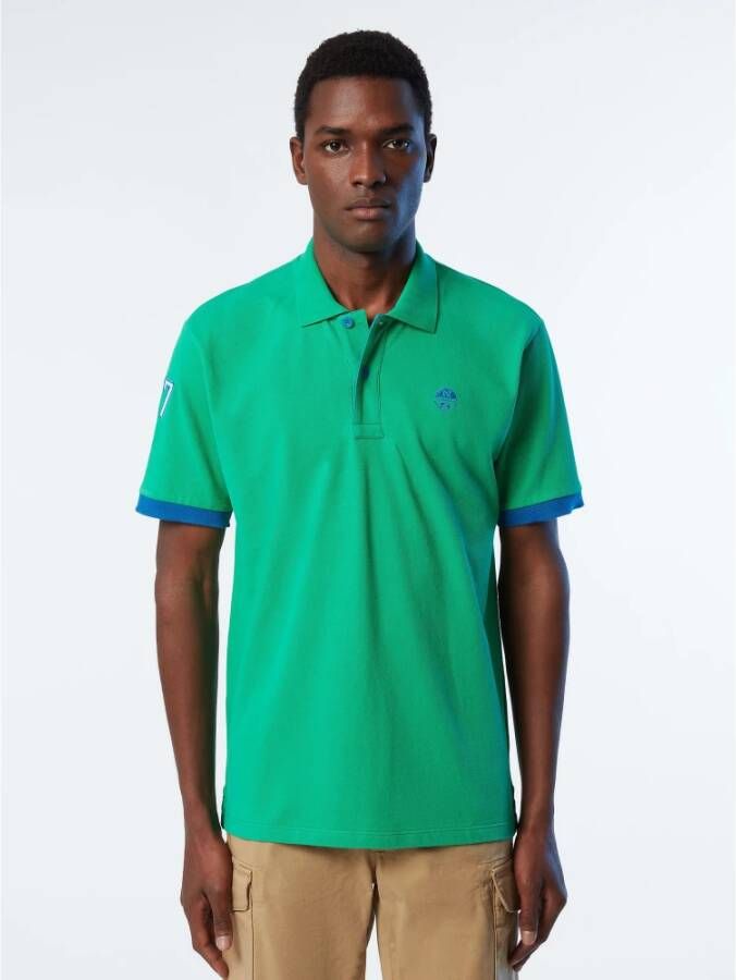 North Sails Polo Shirt Groen Heren
