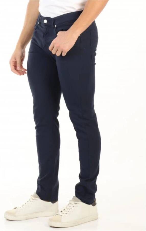 North Sails Slim-fit Jeans Blauw Heren