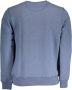 North Sails Blauwe Crewneck Sweatshirt met Lange Mouwen en Logo Blue Heren - Thumbnail 2