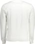 North Sails Biologisch Katoenen Sweatshirt met Geborstelde Achterkant White Heren - Thumbnail 2