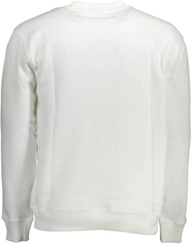 North Sails White Cotton Sweater Wit Heren