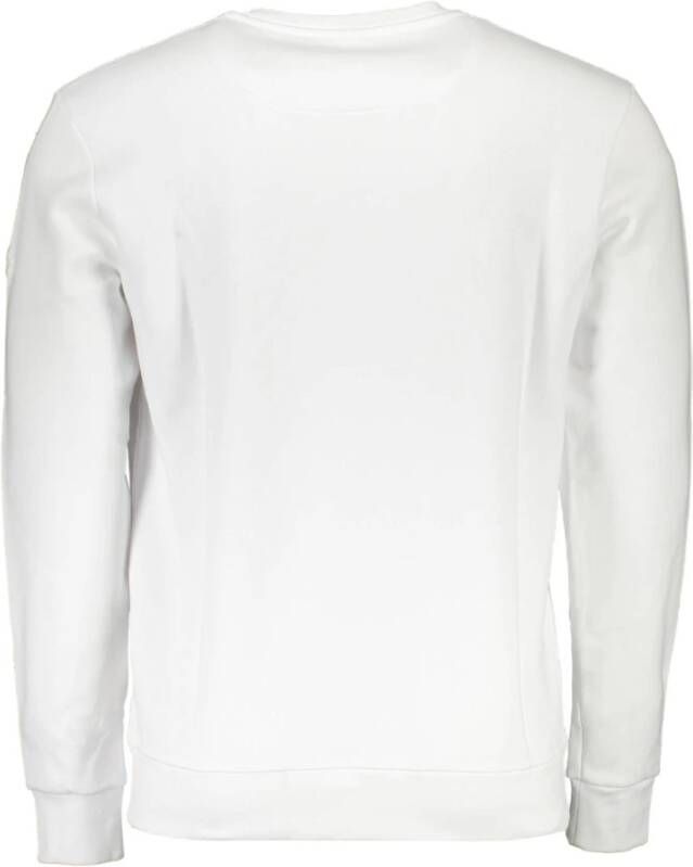 North Sails White Cotton Sweater Wit Heren