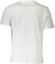 North Sails Knapperig Wit Katoenen T-Shirt met Handtekening Print White Heren - Thumbnail 4
