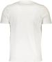 North Sails Wit Logo Detail Ronde Hals T-Shirt White Heren - Thumbnail 2