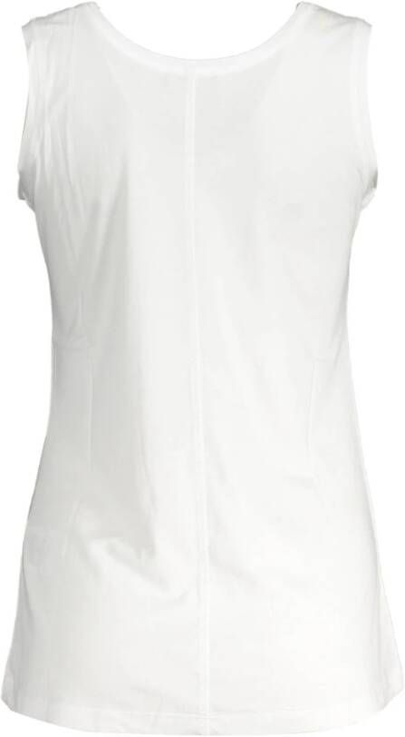 North Sails White Cotton Tops & T-Shirt Wit Dames