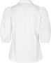 Notes Du Nord Kira shirt met korte mouwen White Dames - Thumbnail 3