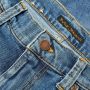 Nudie Jeans Vintage Americana Lean Dean Jeans Blue Heren - Thumbnail 12