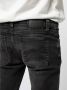 Nudie Jeans Skinny Lin Worn Black Jeans Black Heren - Thumbnail 1