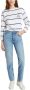 Nudie Jeans Retro Stonewash Highwaist Jeans Blue Dames - Thumbnail 3
