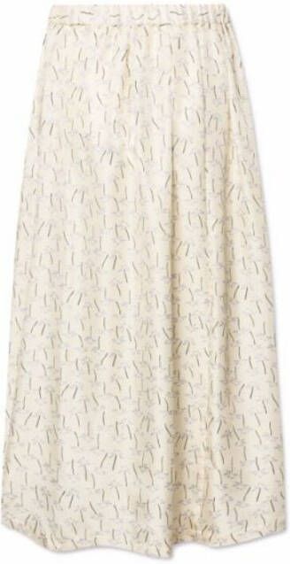 Nué Notes Midi -rokken Beige Dames